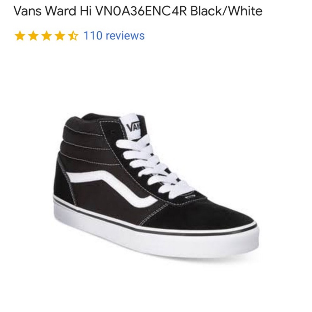 Black and White Vans
